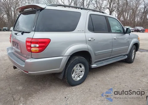 2001 Toyota Sequoia Limited V8 z USA, uszkodzony, nr VIN 5TDBT48A01S050724